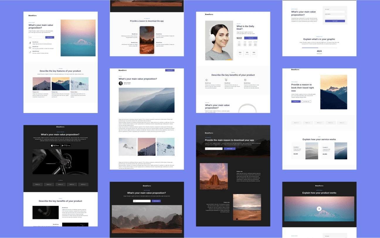 Landing Pages