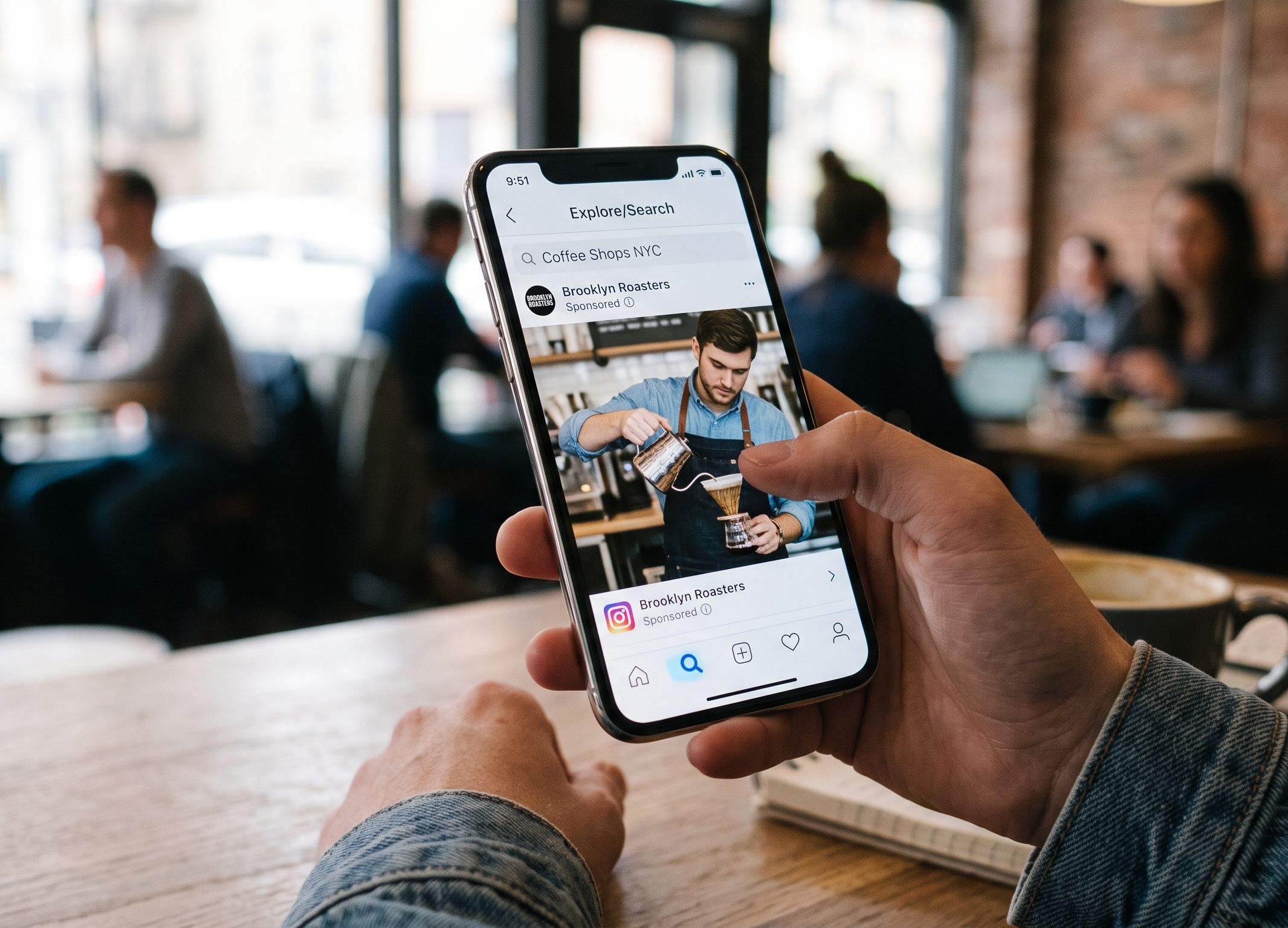Instagram Ads in Search Results