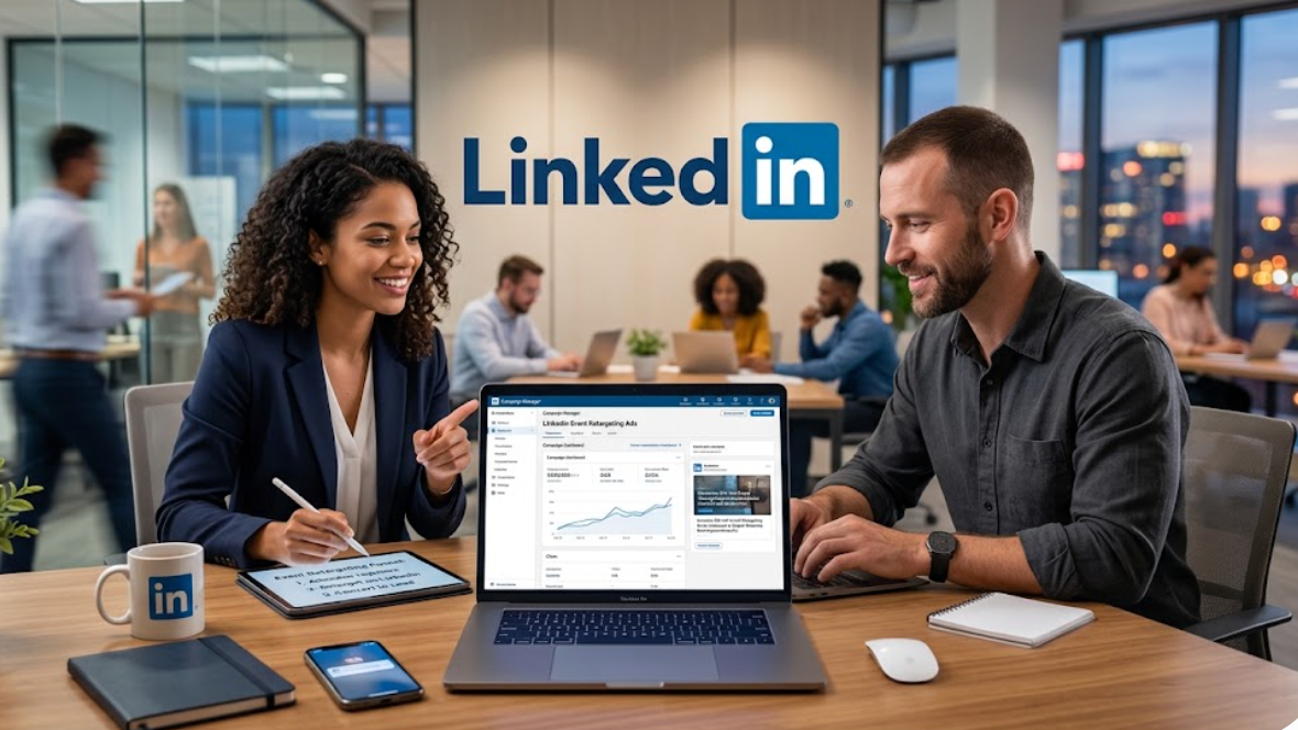 LinkedIn Company Page Visitor Retargeting Ads